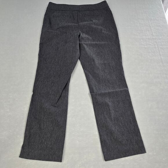 Croft & Barrow Perfectly Slimming Stretchy Straight Leg Pull-On Pants 10 SHORT - Picture 3 of 16